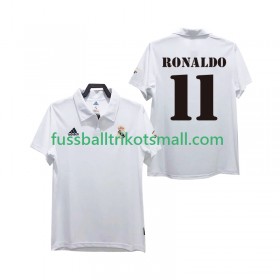 Fußballtrikots Real Madrid RONALDO 11 2003 Retro 2002 Kurzarm Heimtrikotsatz kaufen